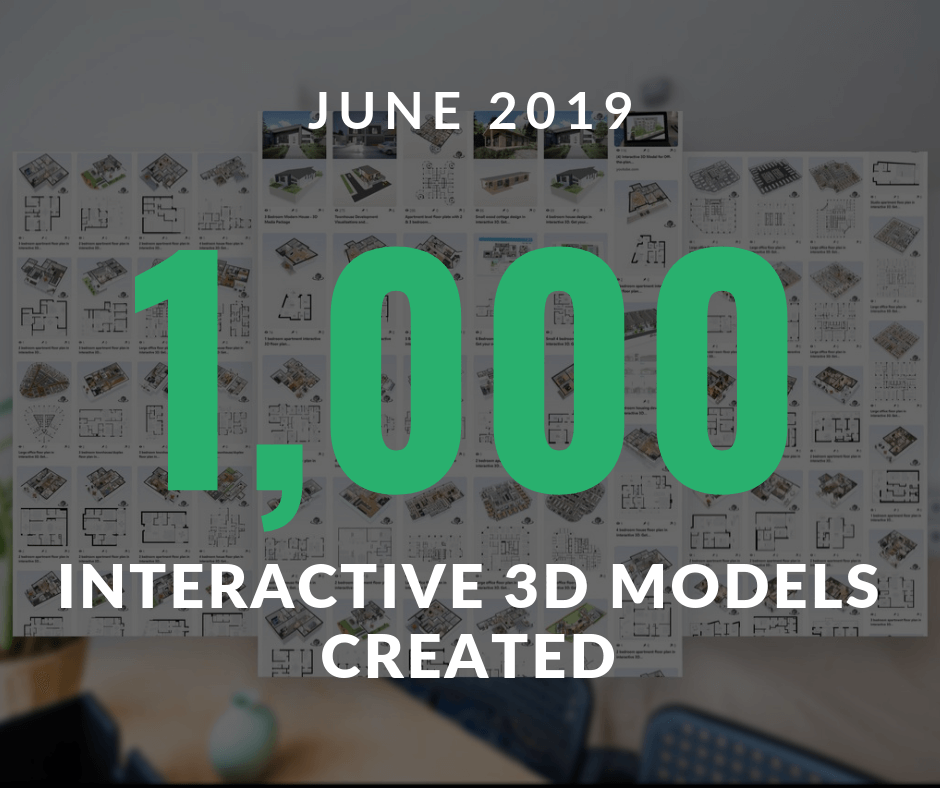1000 Interactive 3D Models
