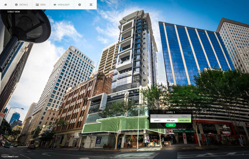 270 Adelaide St Interactive commercial office building explorer by VizNavigator.com