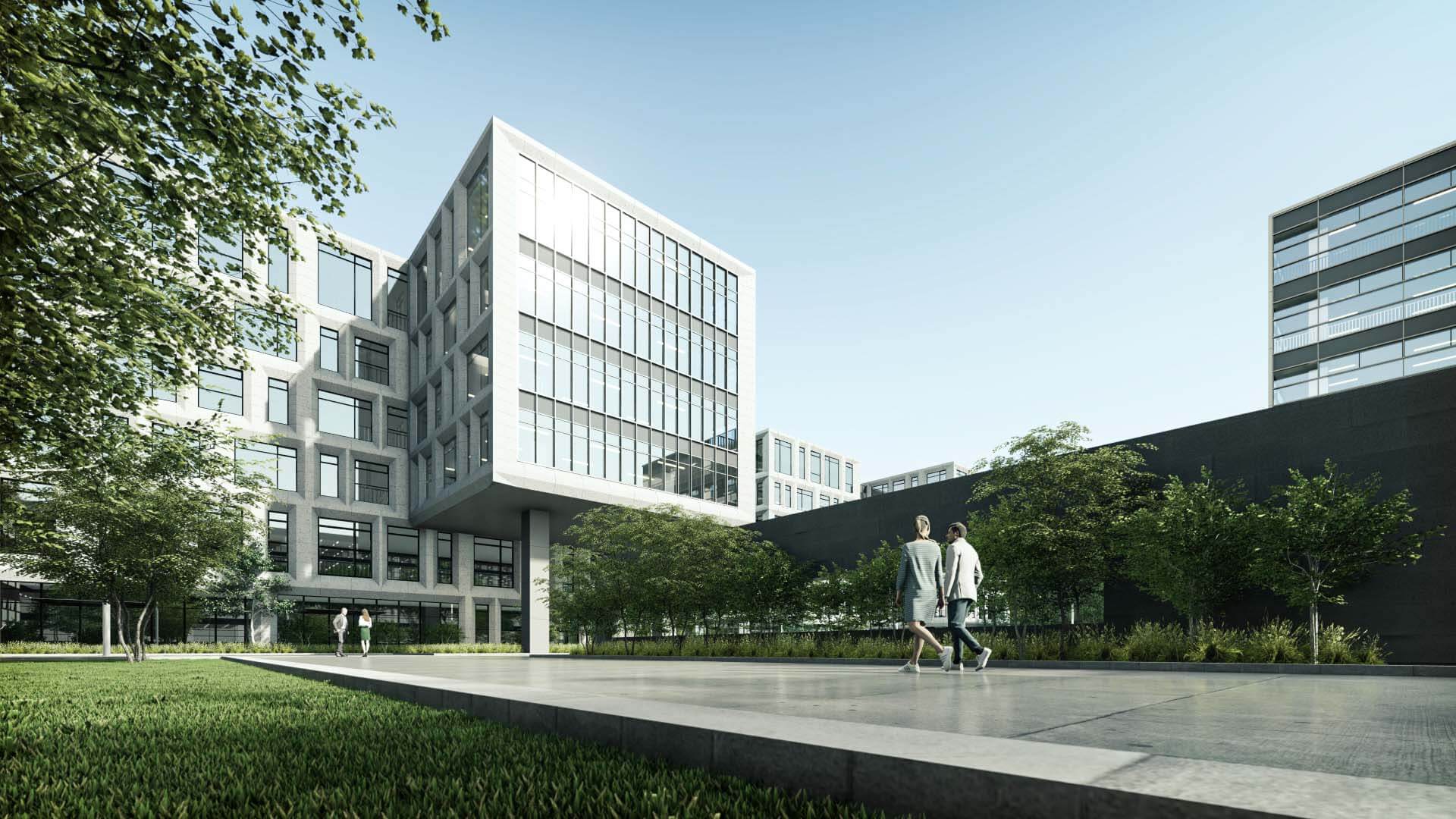 Building Complex 3D Render 1