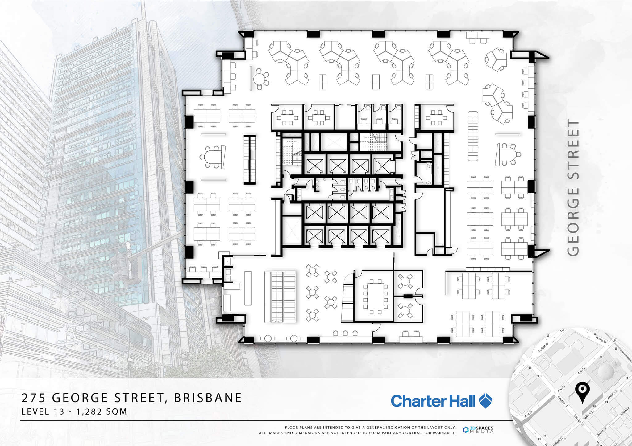 275 George Steet Level 13 Floor Plan