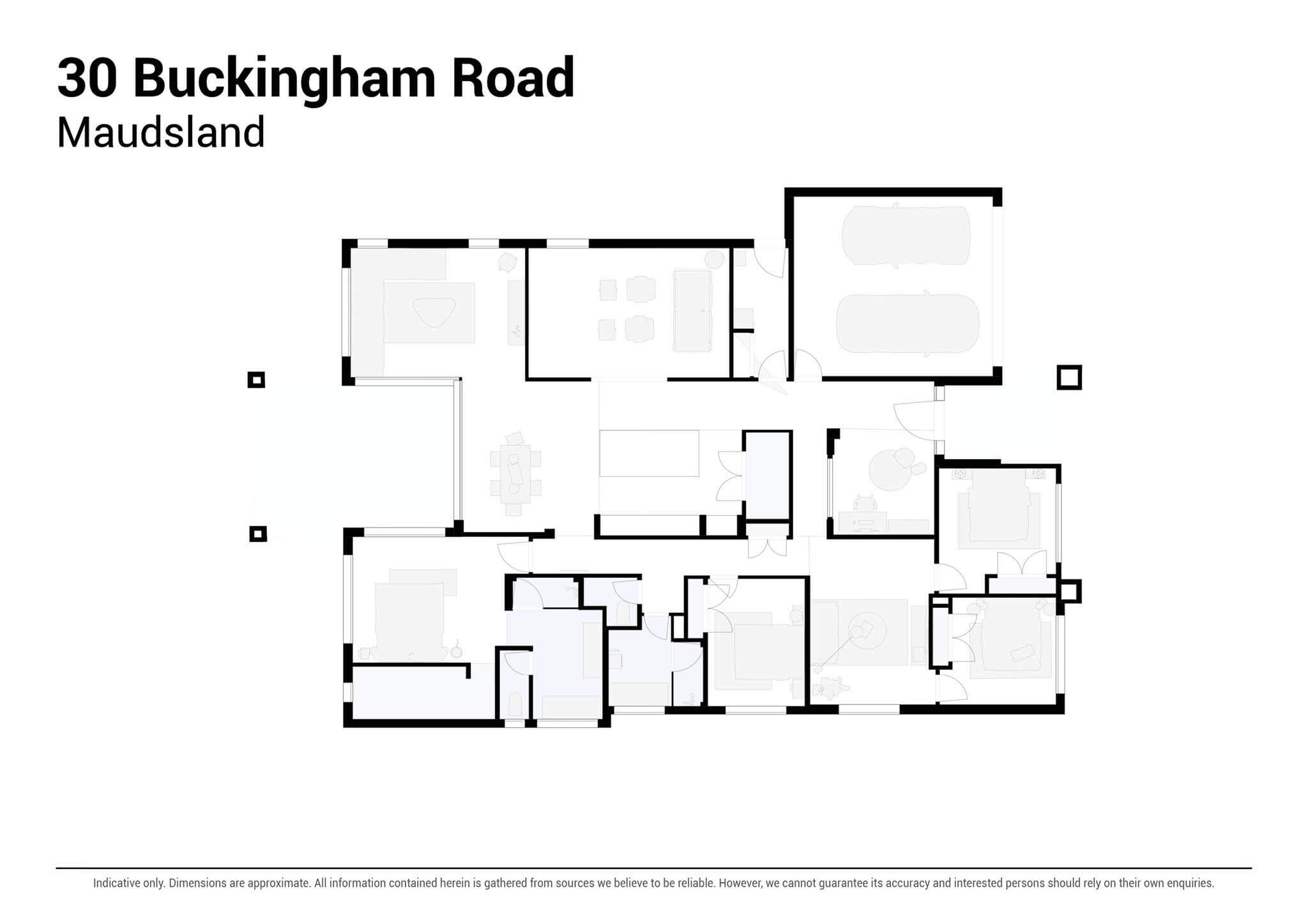 30 Buckingham Road Maudsland 2D Floor Plan