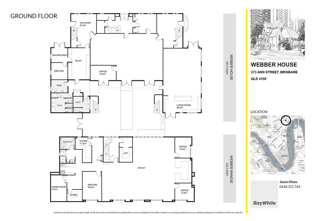 Webber House Floor Plan Ground Floor