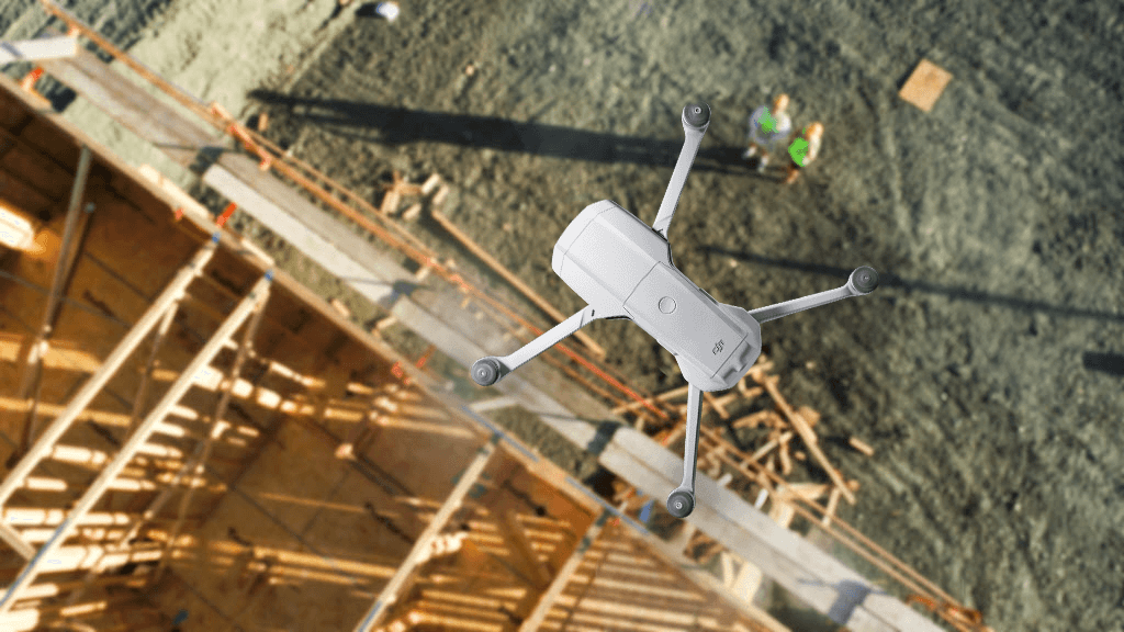 photography drone in construction Visual Spaces 1
