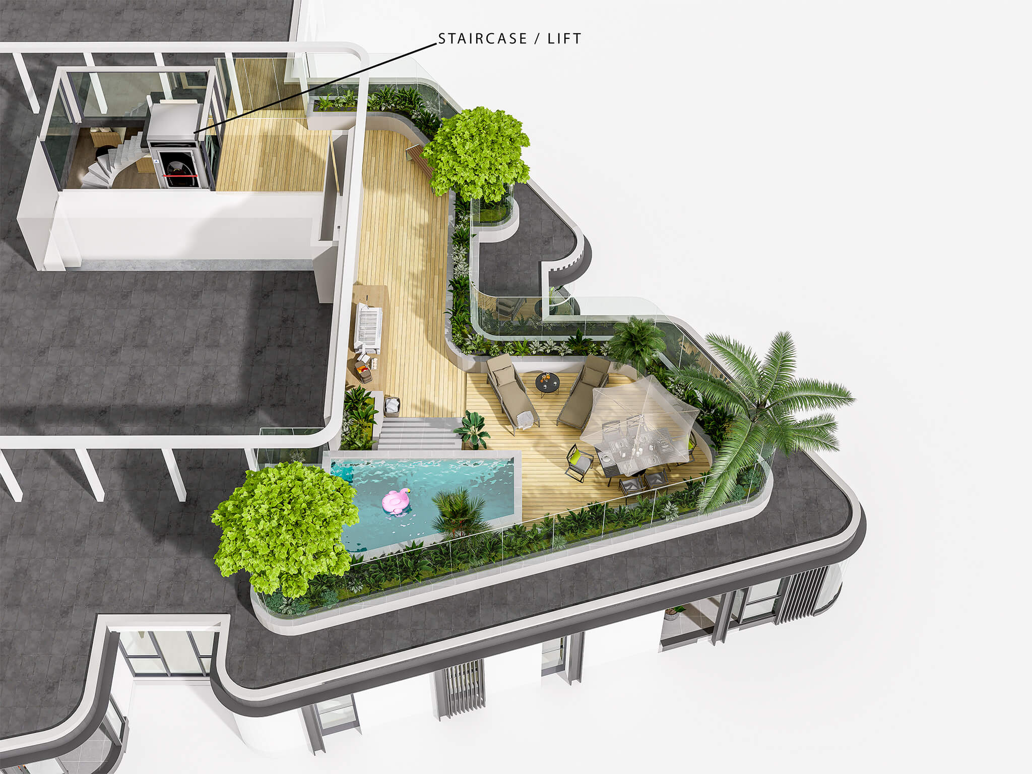 A closer look at Visual Penthouse Apartment Design