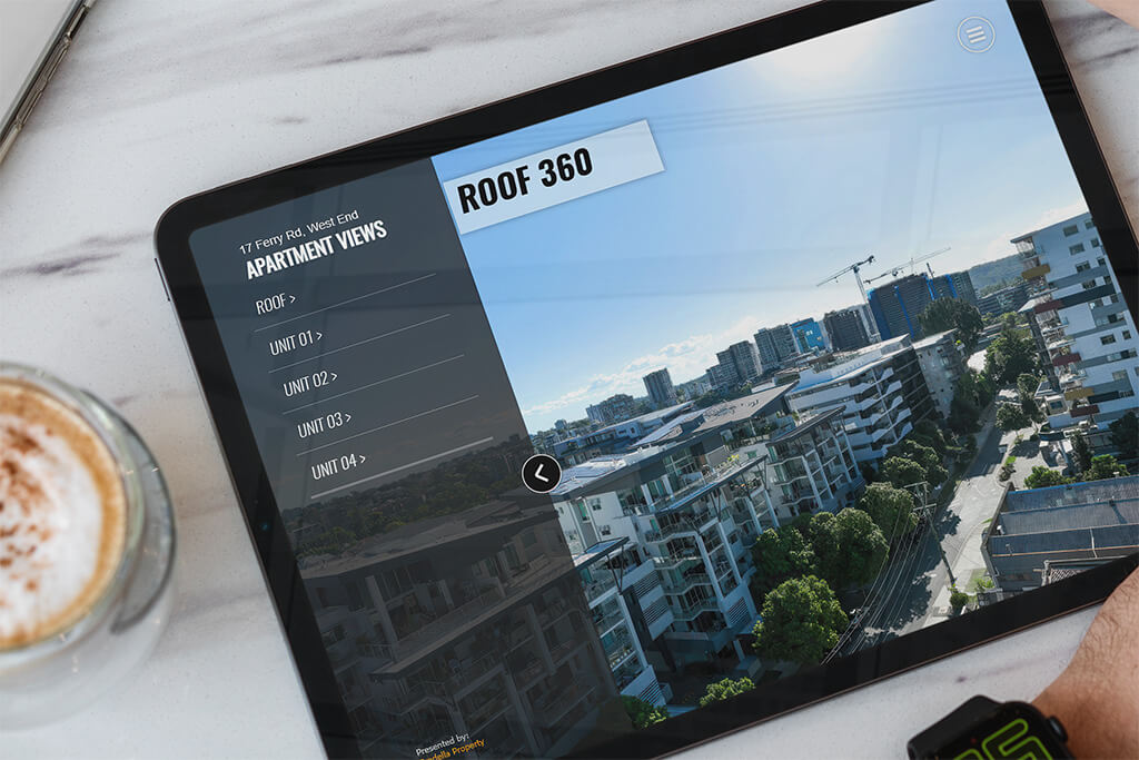 Drone View Line Photography & Aerial Perspective – 17 Ferry Road, West End